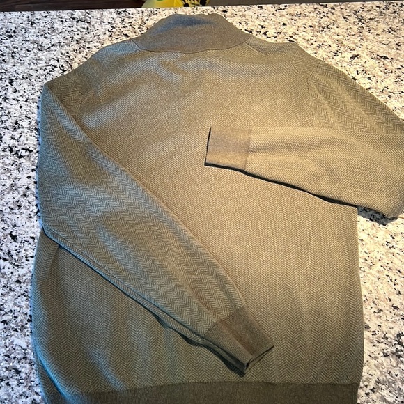 J-Crew Cotton Cashmere Half-Zip - Picture 7 of 8